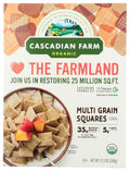Cascadian Farms Organic Multi-Grain Squares Cereal(Pack of 60)