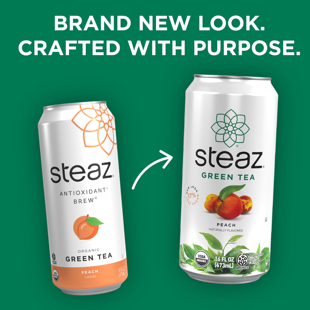 Organic Green Tea – Zero Sugar, 12 Pack