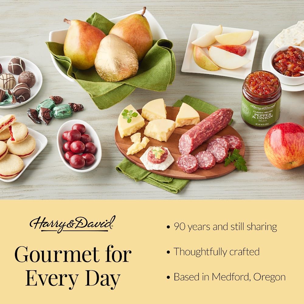 Gourmet Food Gift Tower – Assorted Treats
