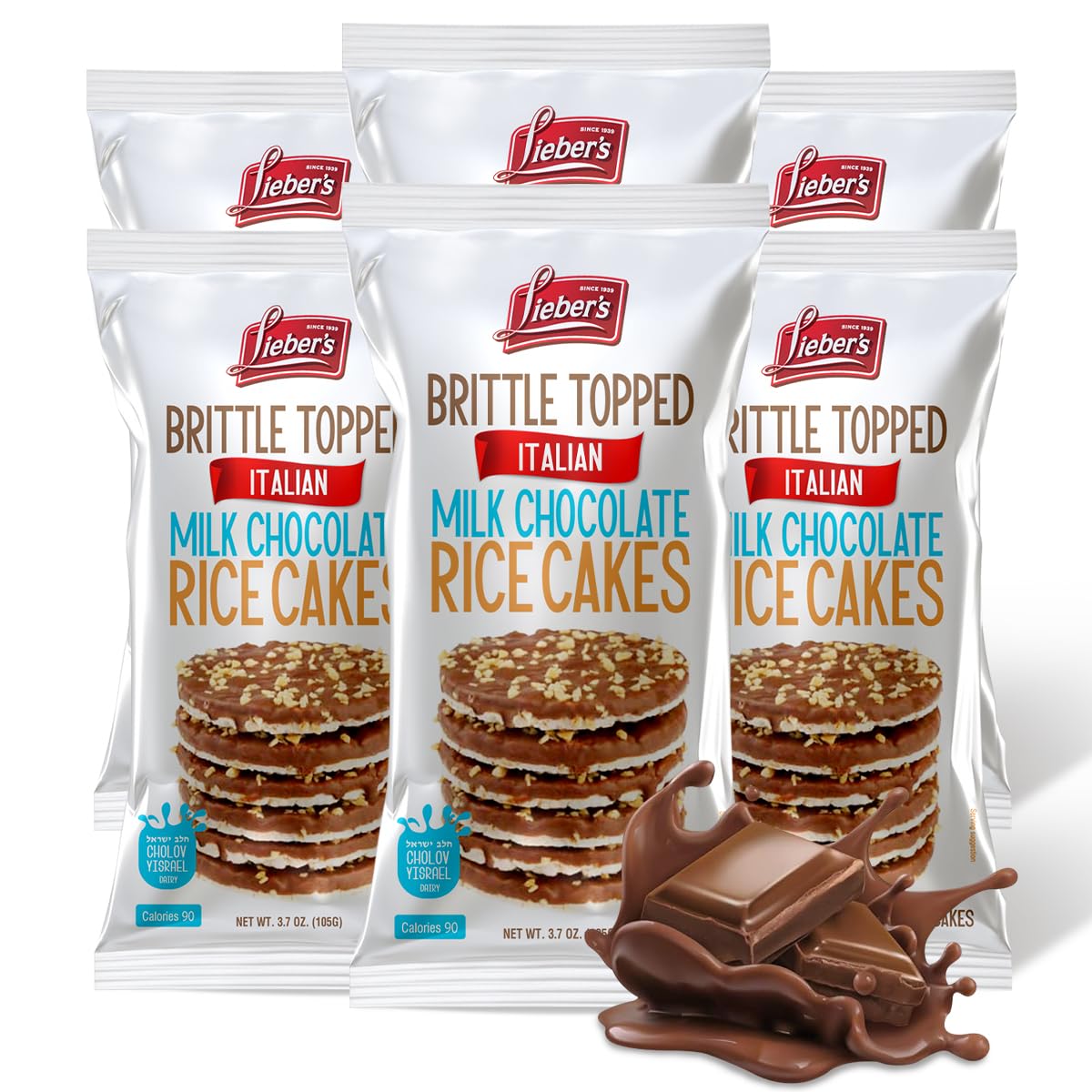 Thin Chocolate Rice Cakes – Gluten-Free Snack