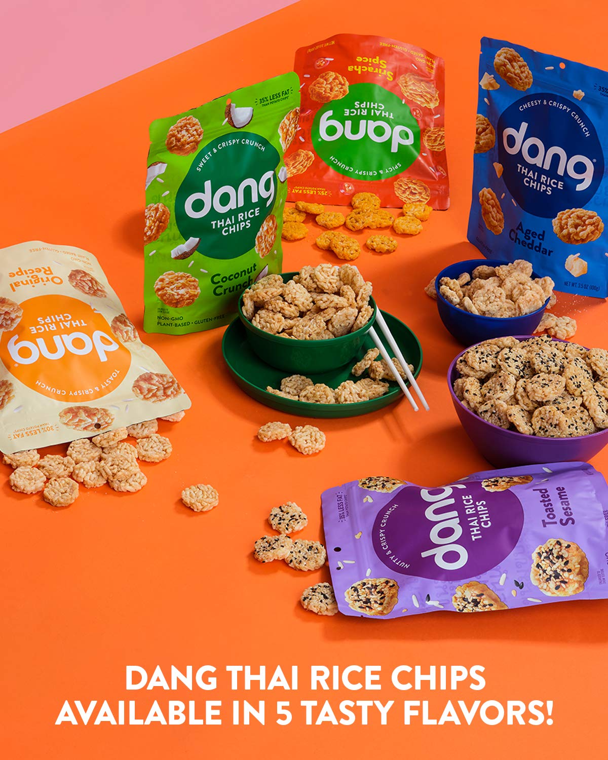 Thai Rice Chips – Original Gluten-Free Crisps