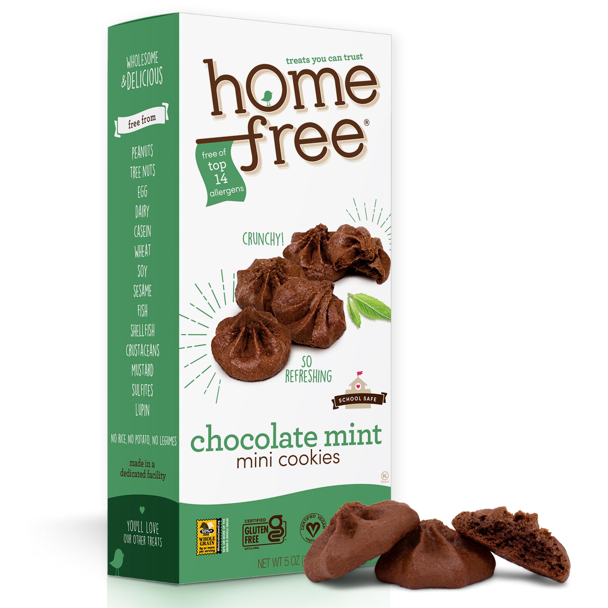 Homefree Ginger Snap Mini Cookies