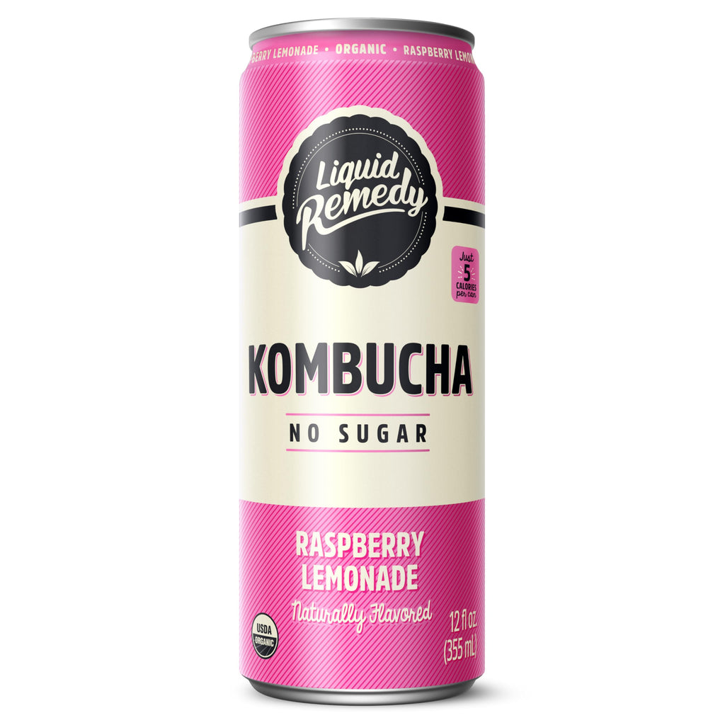 Organic Sugar-Free Kombucha Drink – 355ml