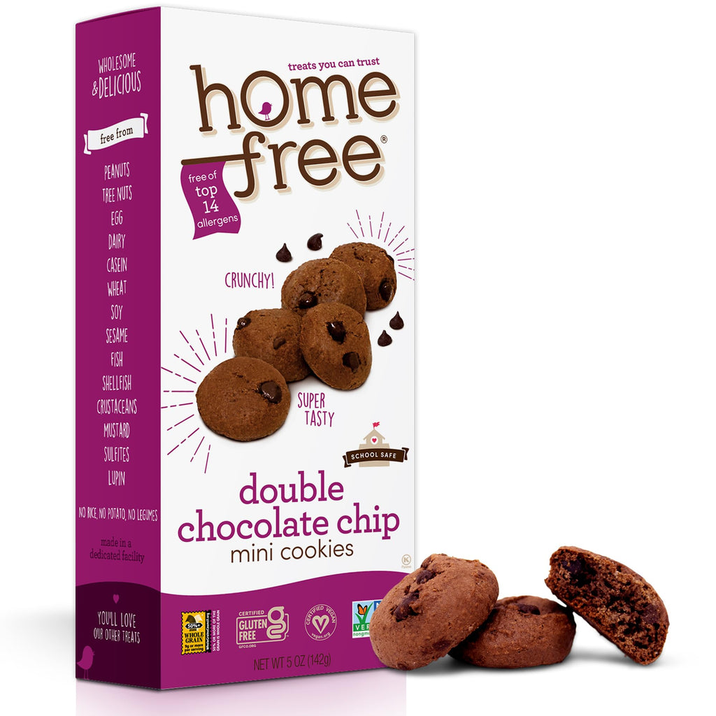Homefree Double Chocolate Chip Mini Cookies