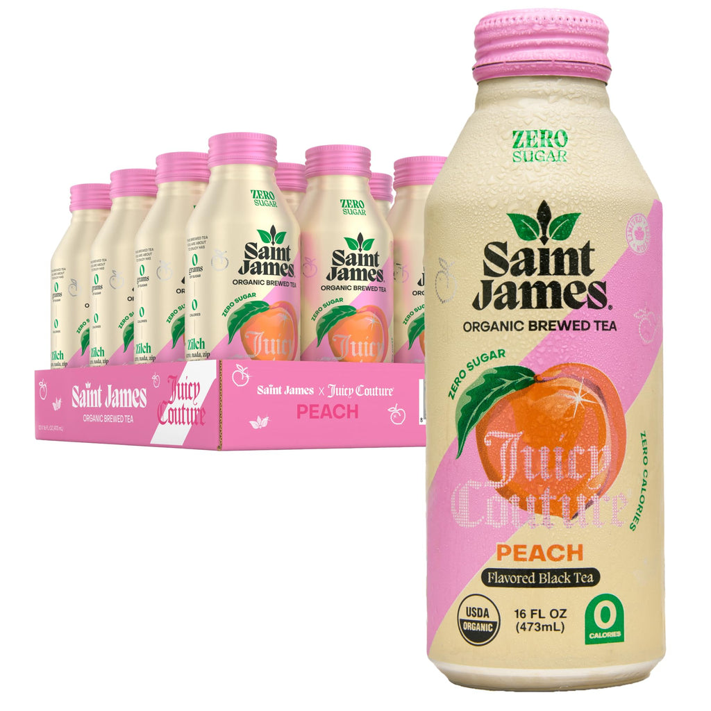 Saint James Iced Tea, Variety Green Tea, Black Tea & Fruit Tea Flavors