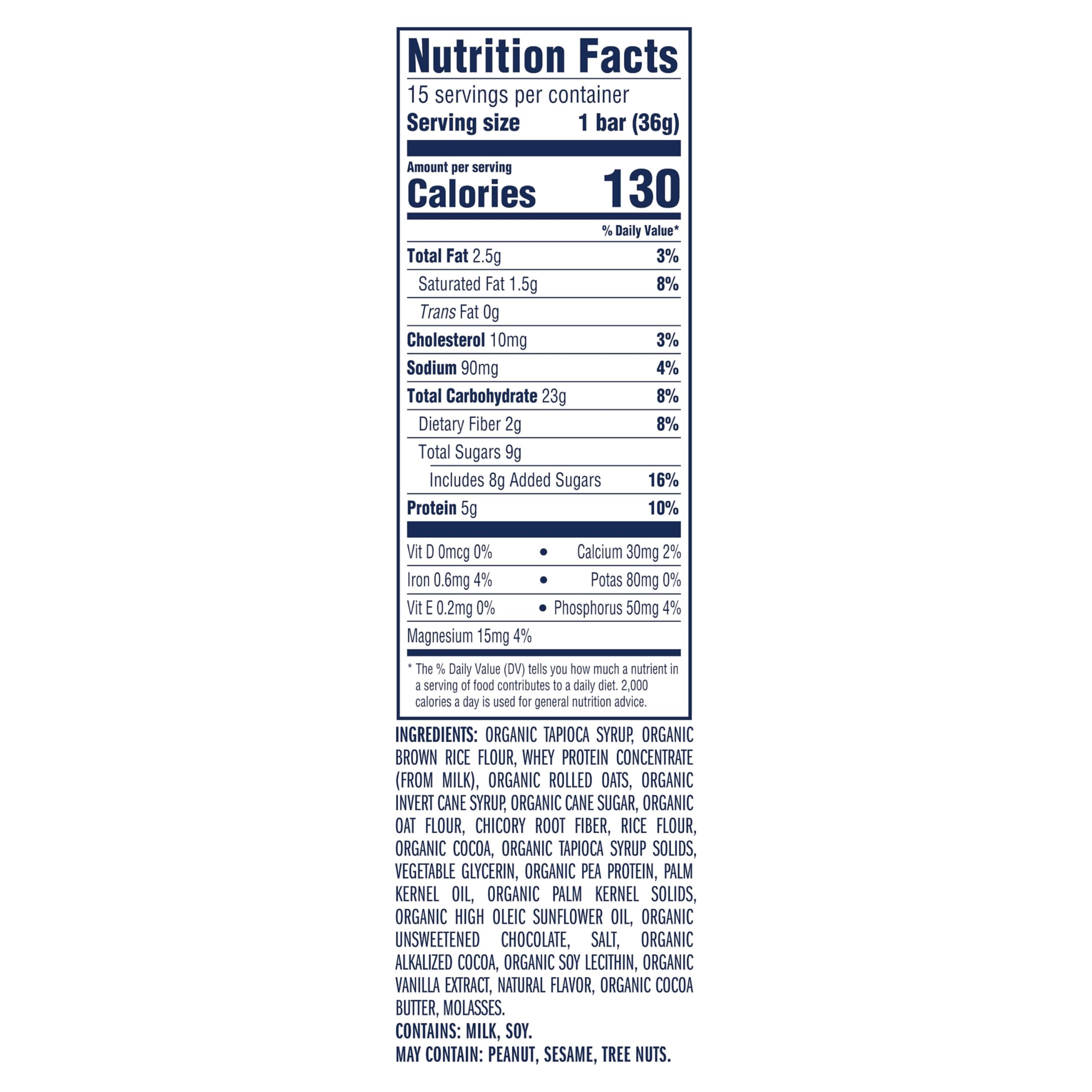 Chocolate Chip Crispy Protein Bars – Organic Oats, Gluten-Free