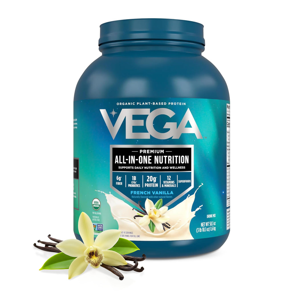 Organic Vegan All-in-One Protein Powder – Superfood Blend