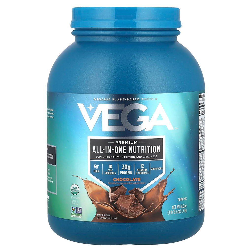 Organic Vegan All-in-One Protein Powder – Superfood Blend