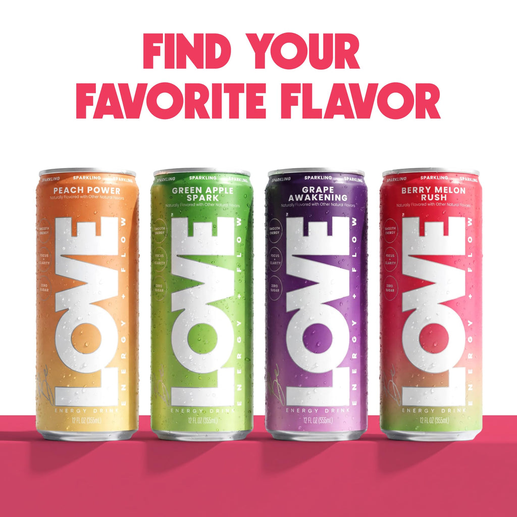 Be LOVE™ Nootropic Energy Drink - 12 fl oz (Pack of 12)