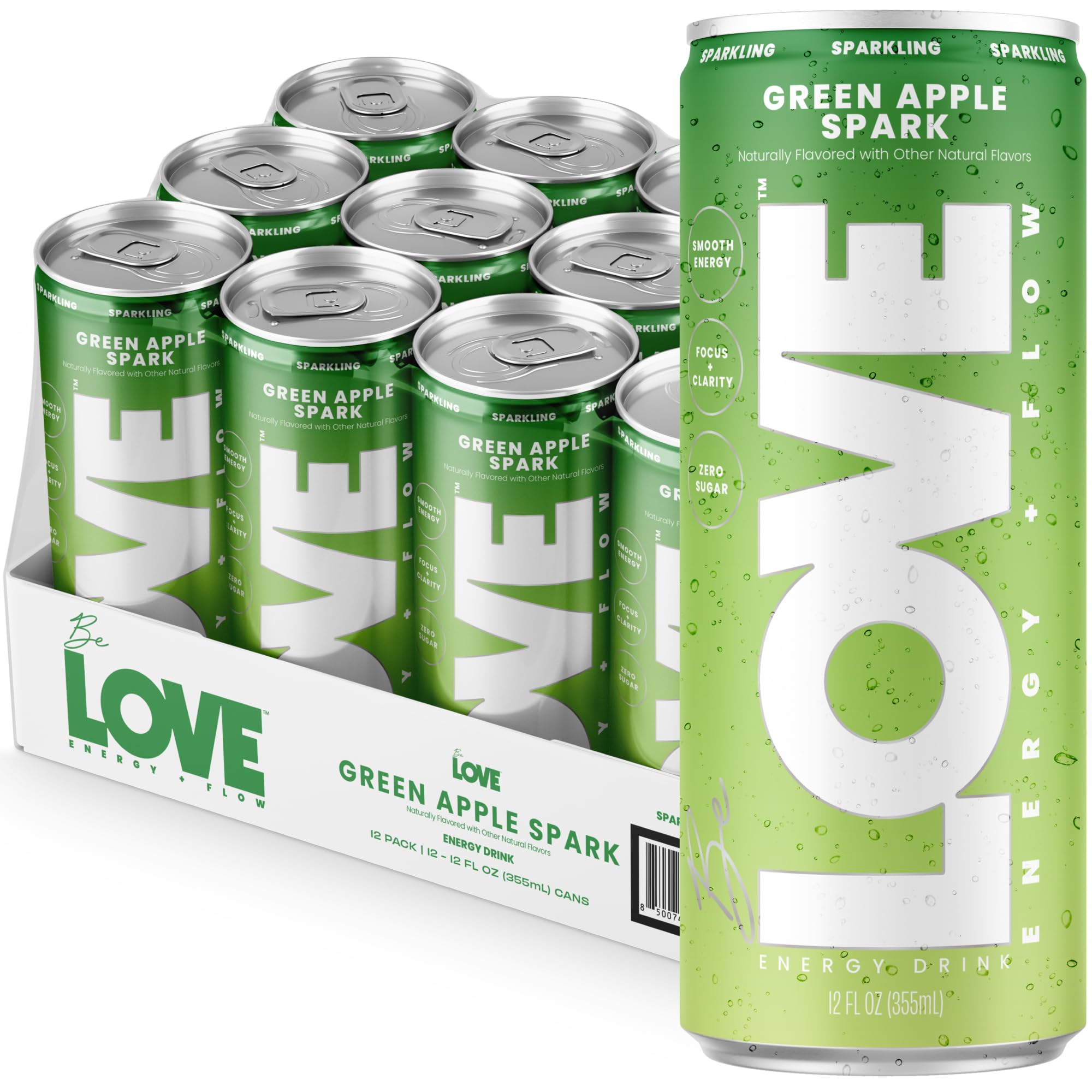 Be LOVE™ Nootropic Energy Drink - 12 fl oz (Pack of 12)