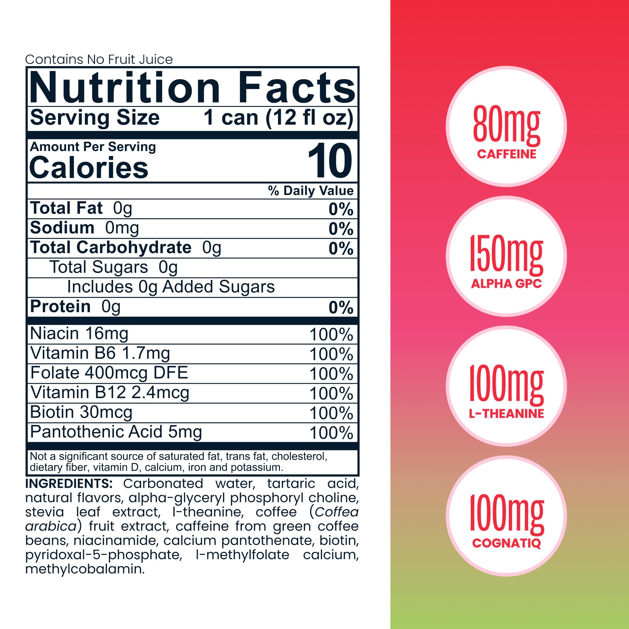 Be LOVE™ Nootropic Energy Drink - 12 fl oz (Pack of 12)