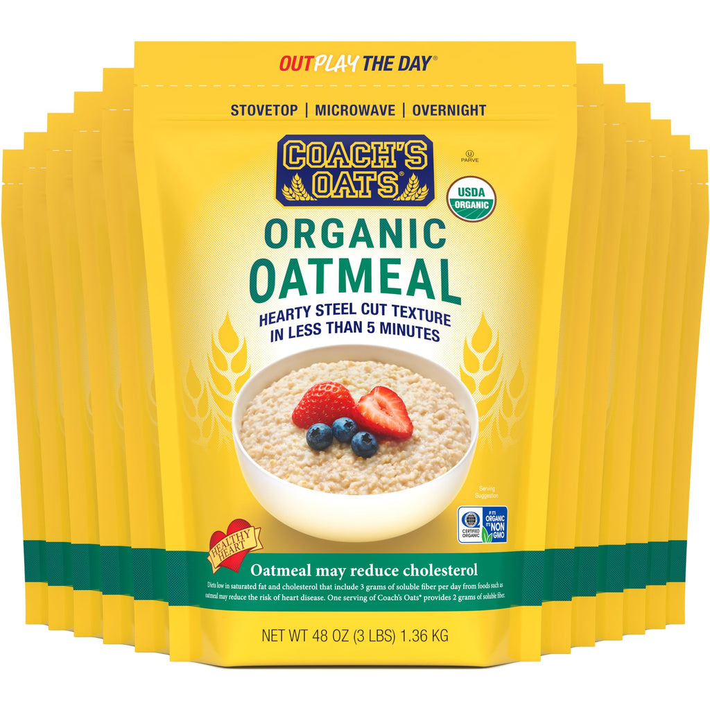 Steel Cut Whole Grain Oats – 48 oz