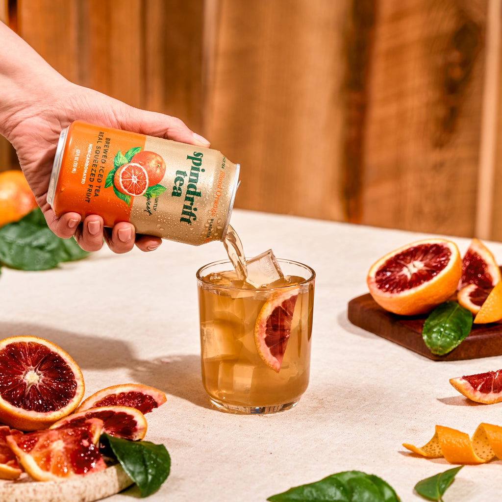 Brewed Iced Tea with Real Fruit – Non-Carbonated