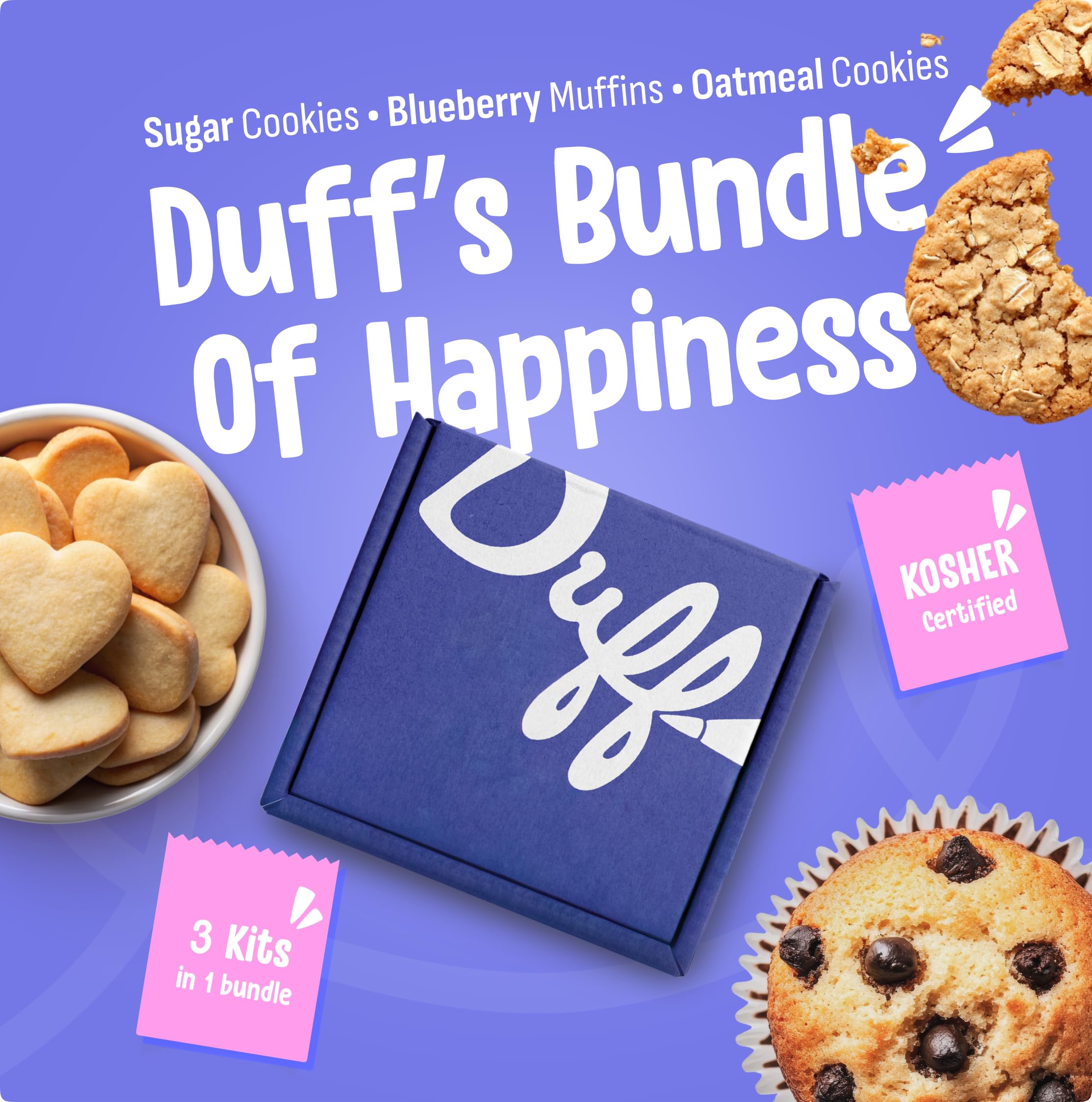 Baketivity x Duff Goldman Gluten Free Kids Baking Kits