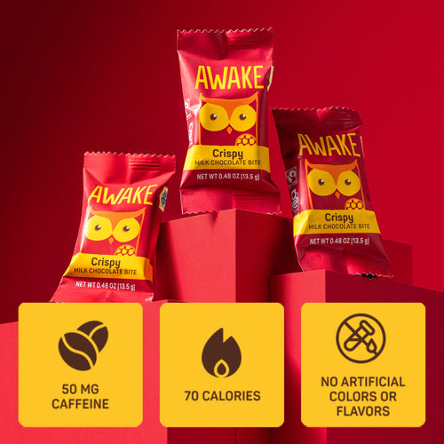 AWAKE - Caffeinated Chocolate Bites