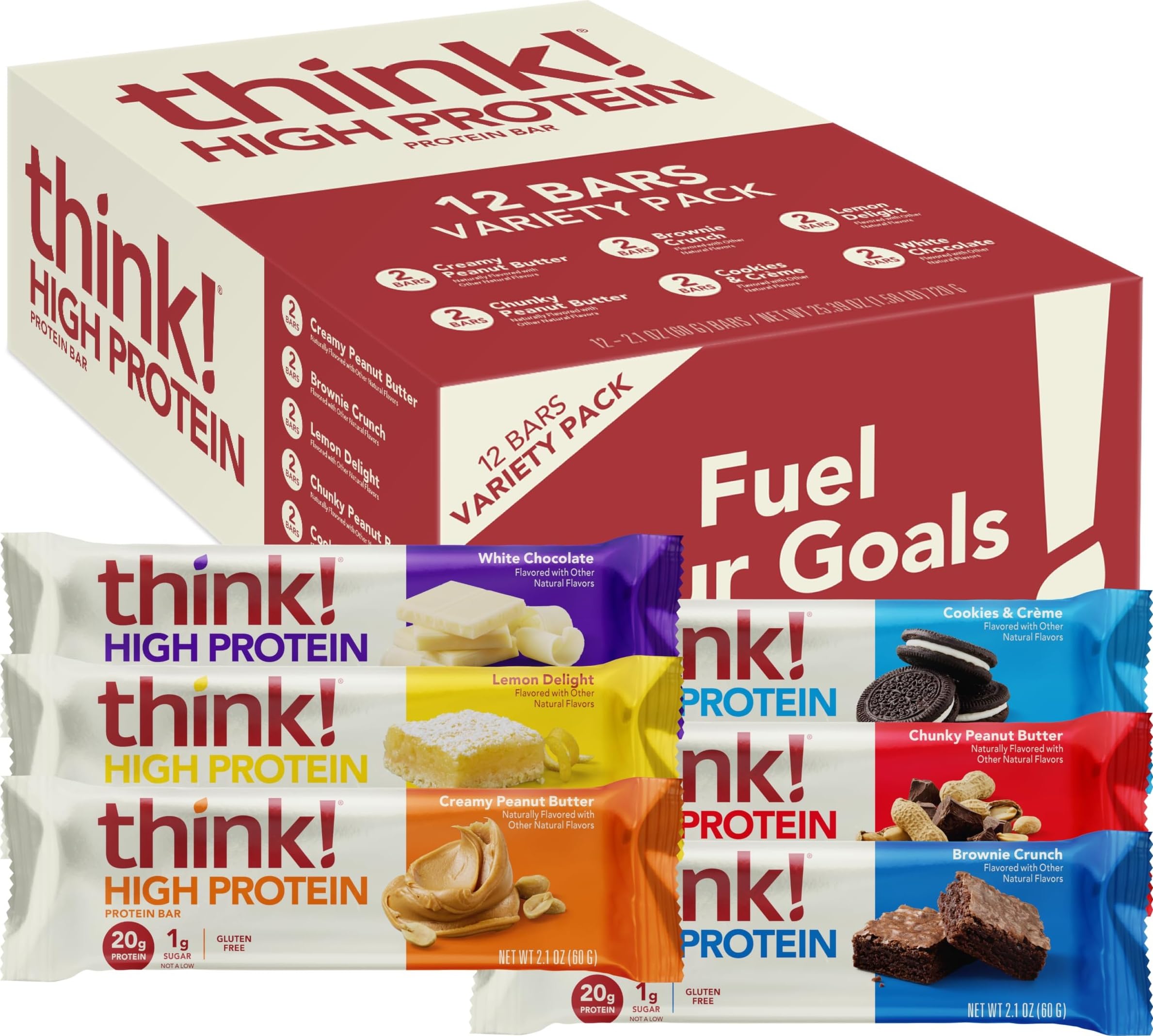 Cookies & Crème Protein Bars – High Protein, Gluten-Free, Sugar-Free