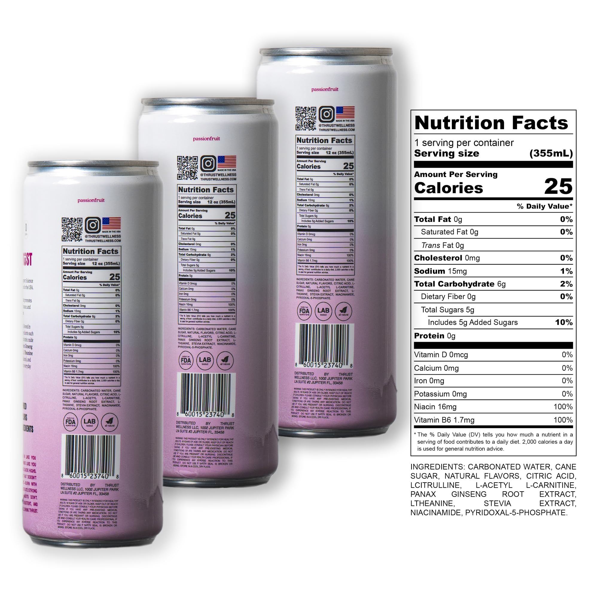 Natural Nitric Oxide Wellness Beverage – 4 Pack