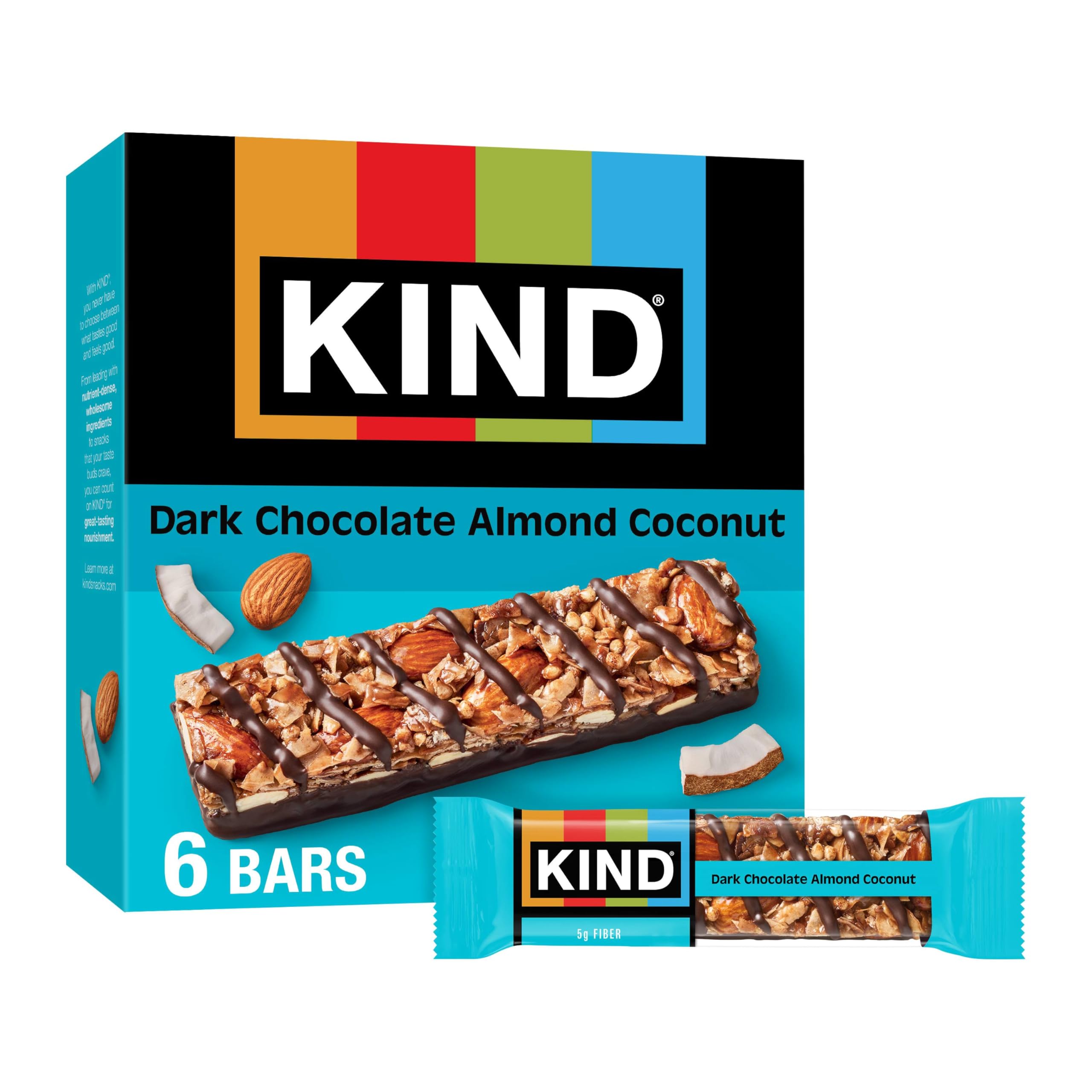 KIND Almond & Coconut Bars, Low Glycemic Index, Gluten Free Bars