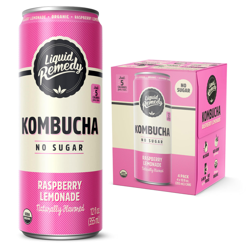 Organic Sugar-Free Kombucha Drink – 355ml