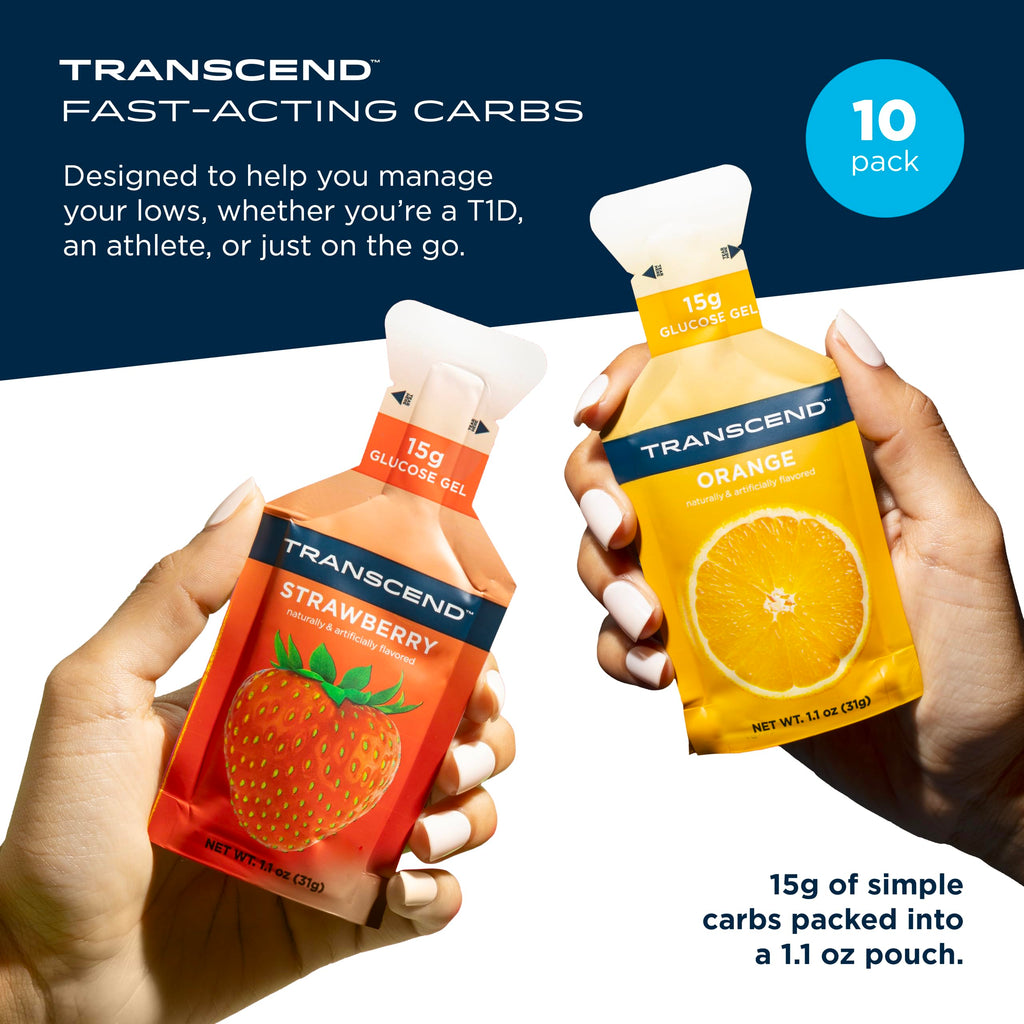 Strawberry & Orange Carb Gel – Caffeine-Free, Gluten-Free