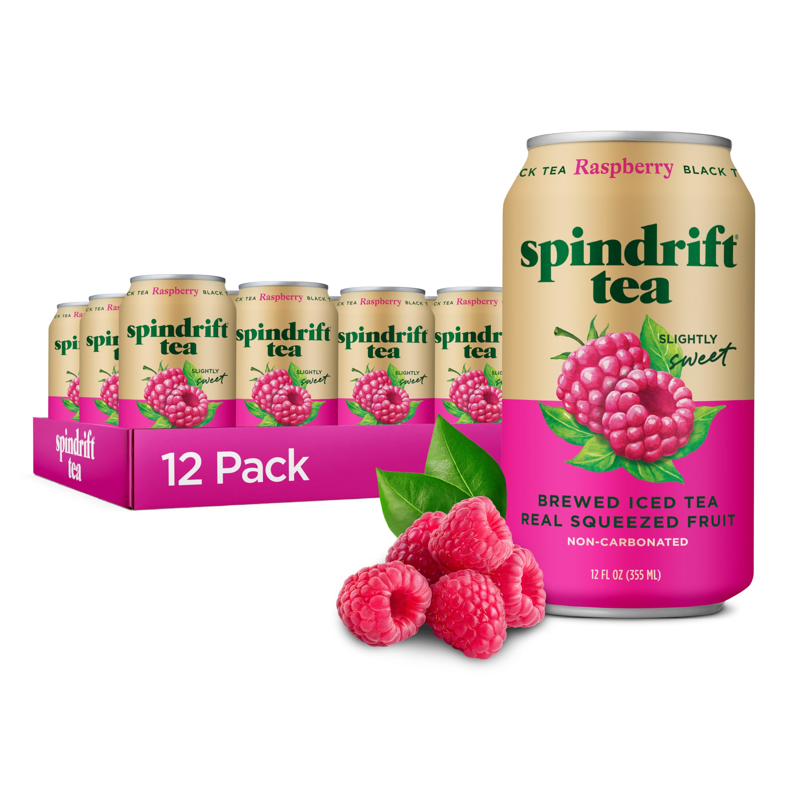 Brewed Iced Tea with Real Fruit – Non-Carbonated