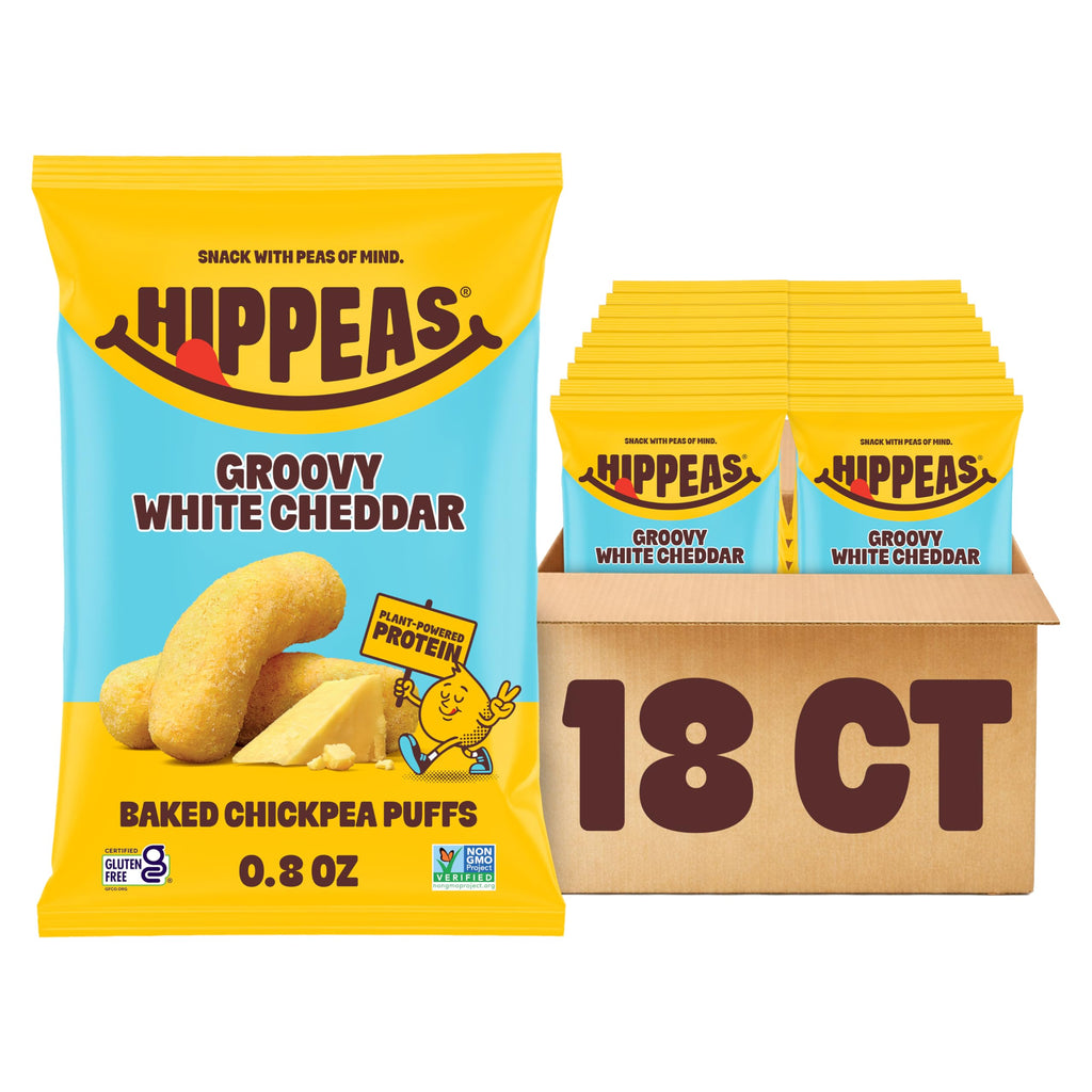 Chickpea Puffs – Vegan, Gluten-Free Plant Protein Snack