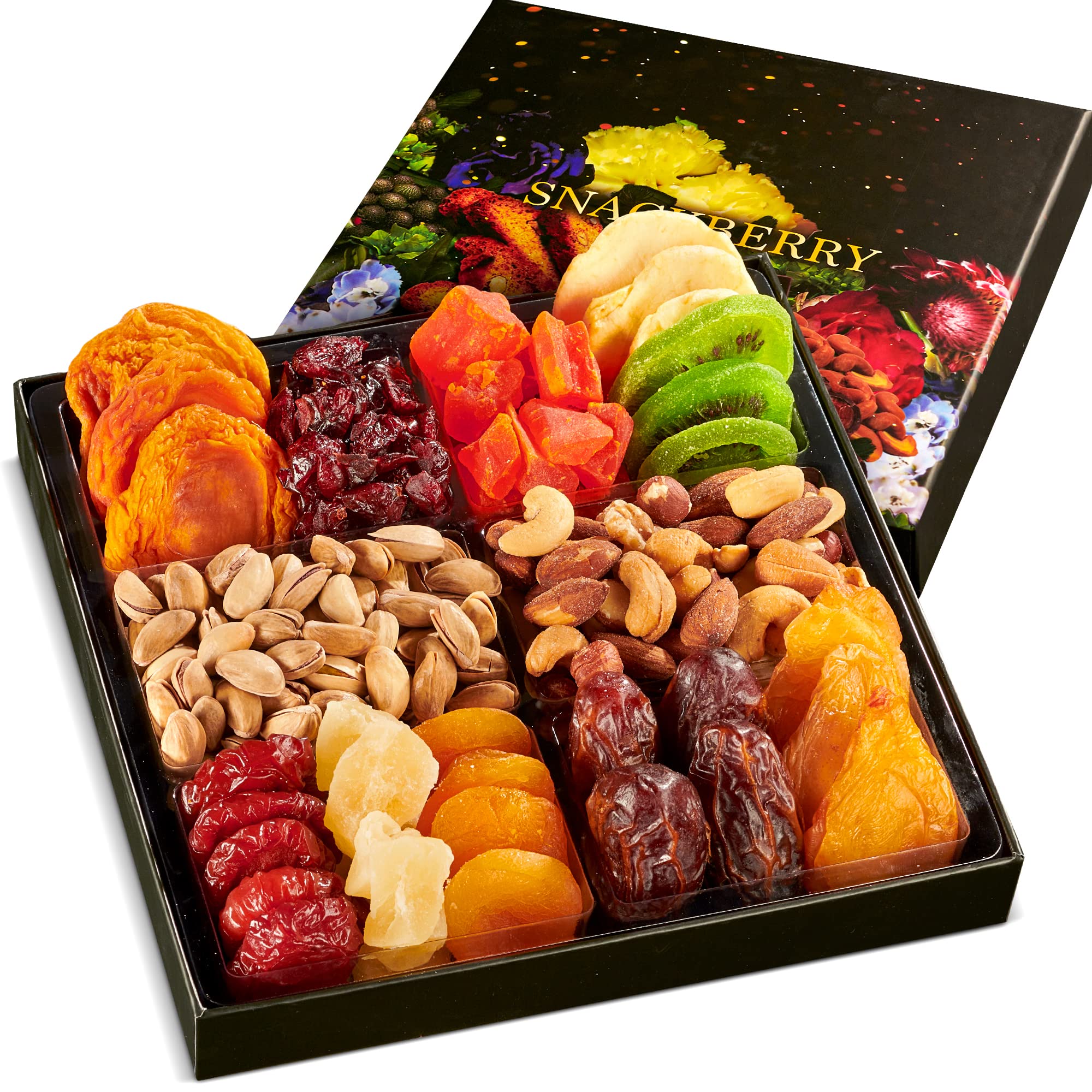 Dried Fruit & Nuts Gift Basket – Gourmet Snack Assortment