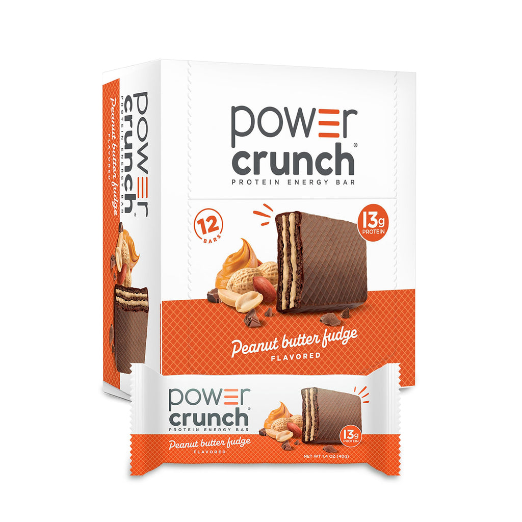 Power Crunch Whey Protein Bars, High Protein Snacks with Delicious Taste