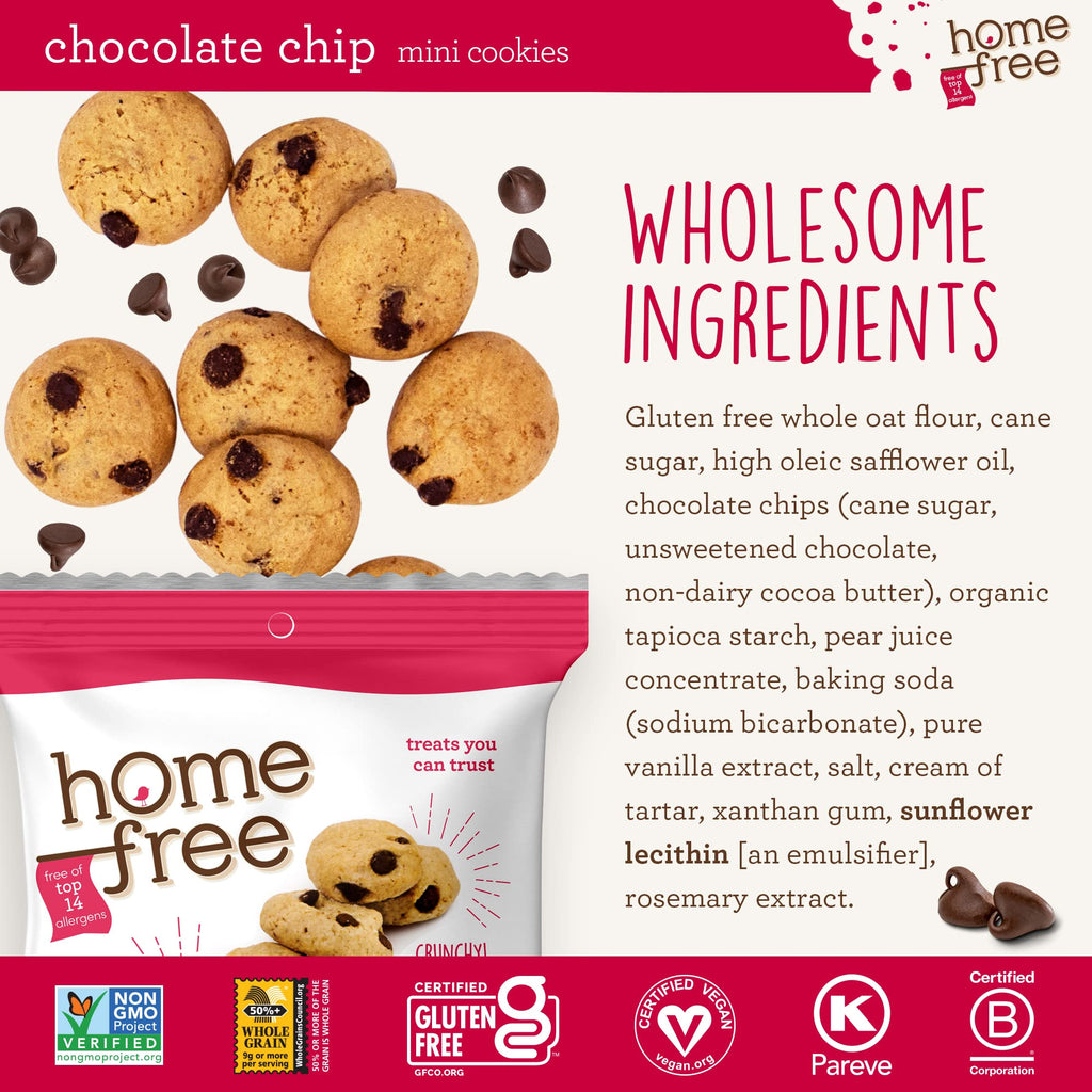 Homefree Ginger Snap Mini Cookies
