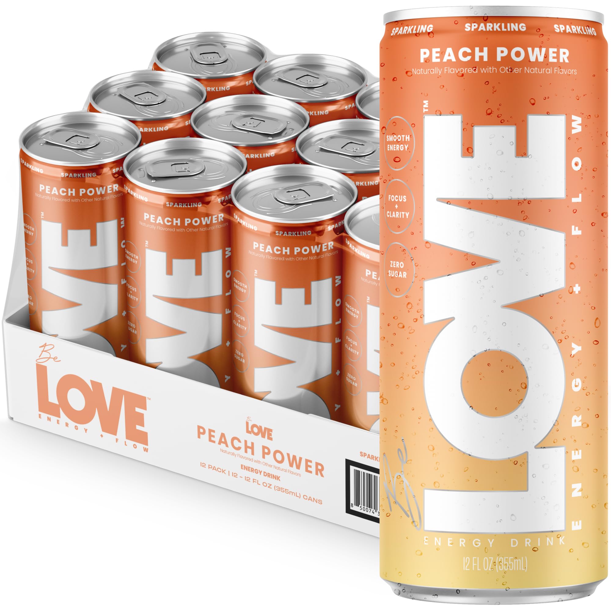 Be LOVE™ Nootropic Energy Drink - 12 fl oz (Pack of 12)
