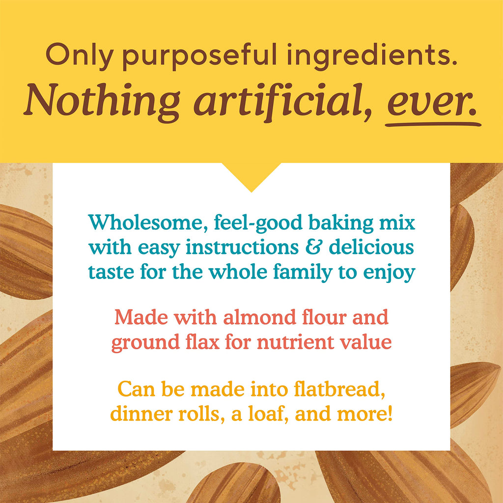 Simple Mills Almond Flour Baking Mix, Artisan Bread Mix, 6pk, 10.4oz