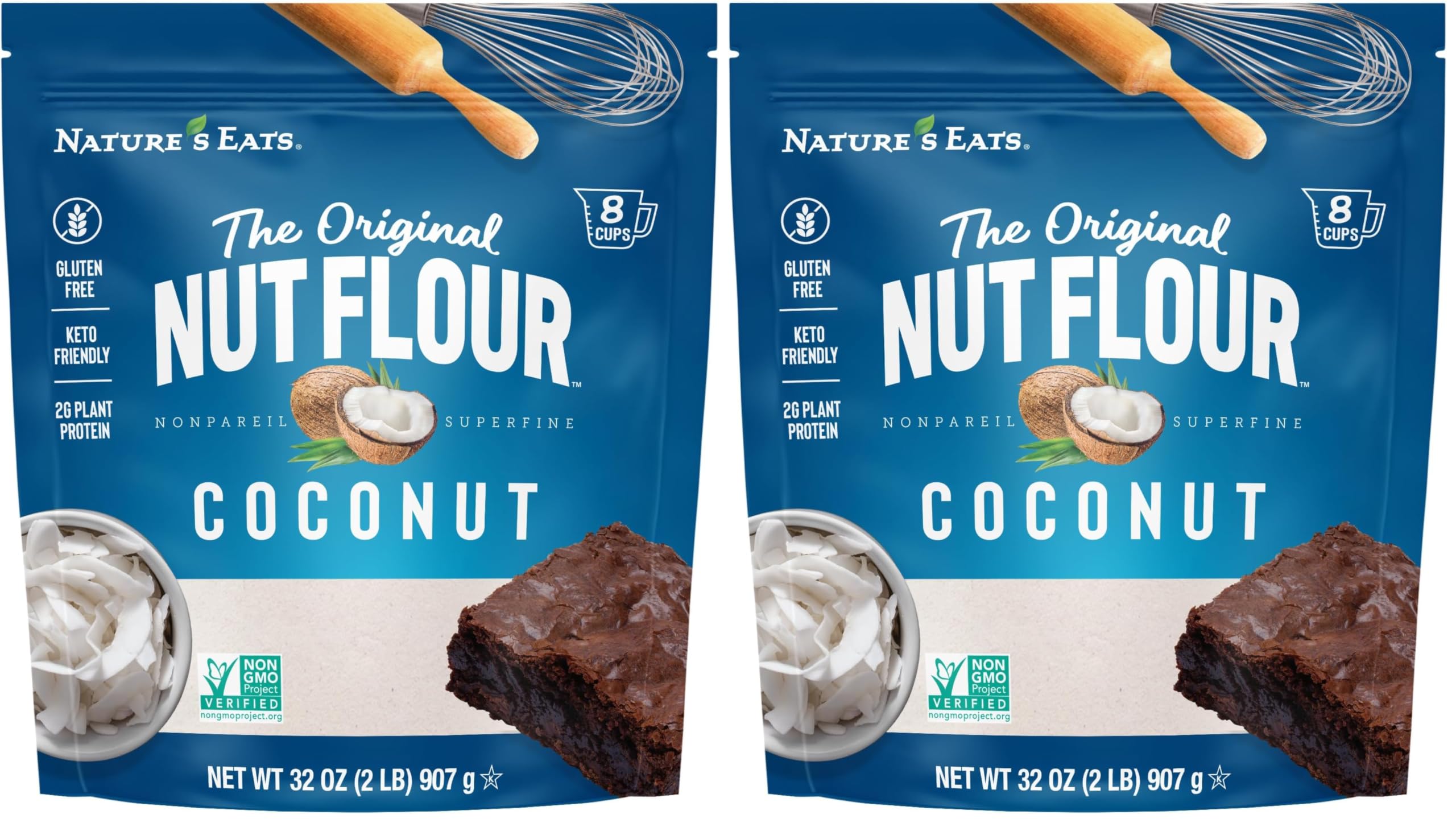 Nature's Eats Coconut Flour, 32 Oz
