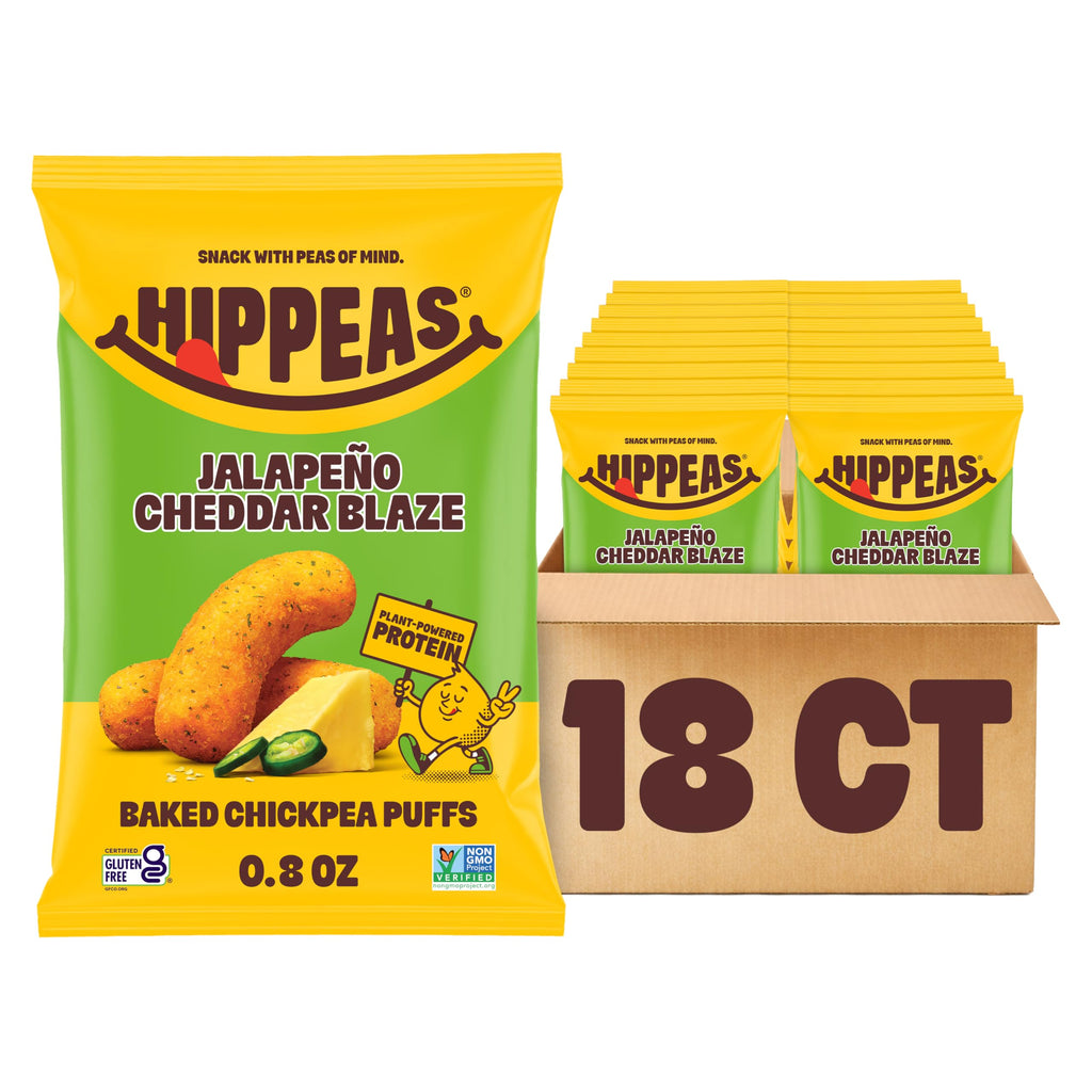 Chickpea Puffs – Vegan, Gluten-Free Plant Protein Snack
