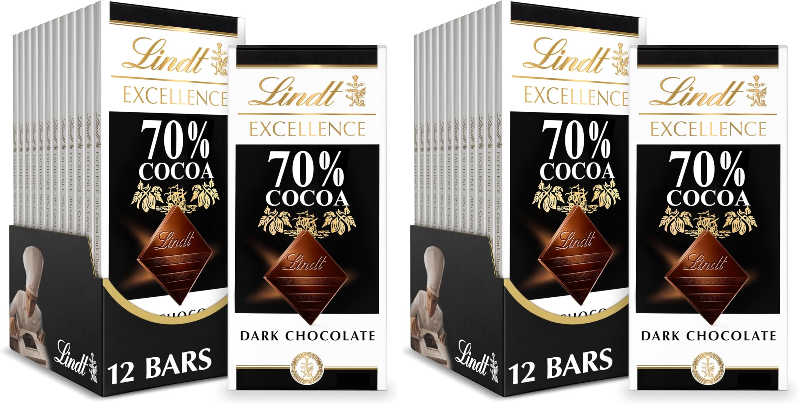 Lindt EXCELLENCE 85% Cocoa Dark Chocolate Candy Bar