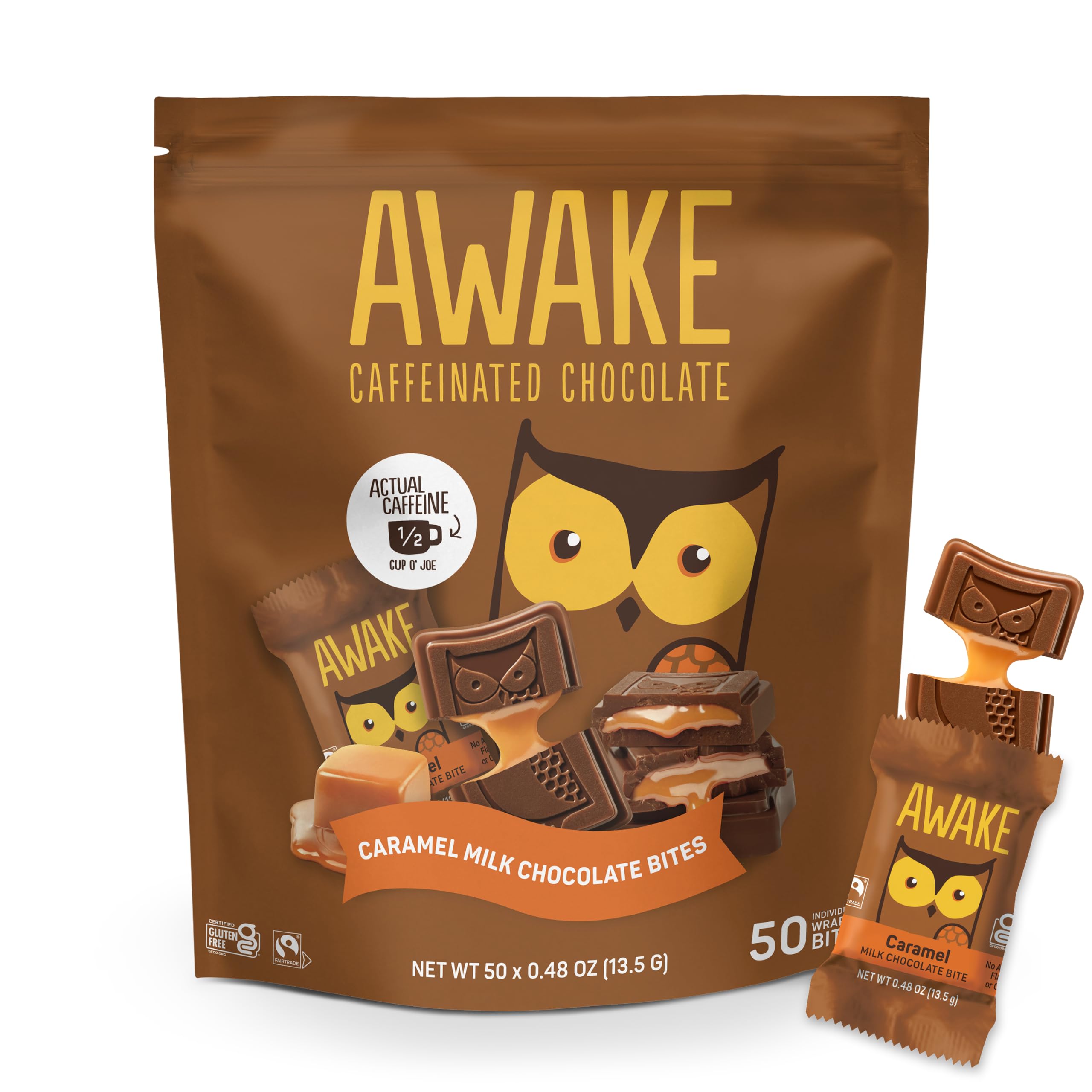 AWAKE - Caffeinated Chocolate Bites