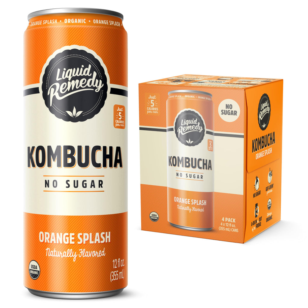 Organic Sugar-Free Kombucha Drink – 355ml