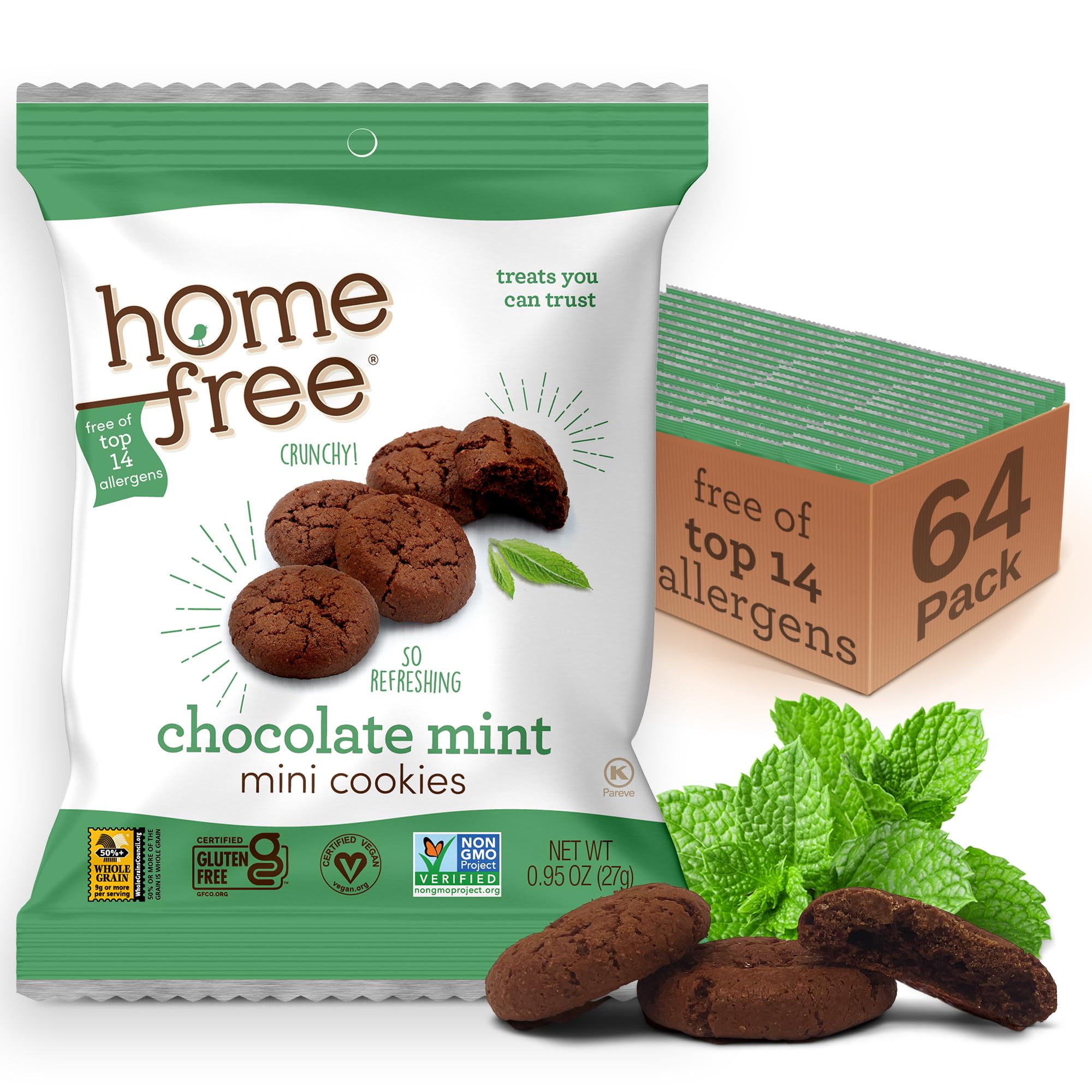 Homefree Double Chocolate Chip Mini Cookies