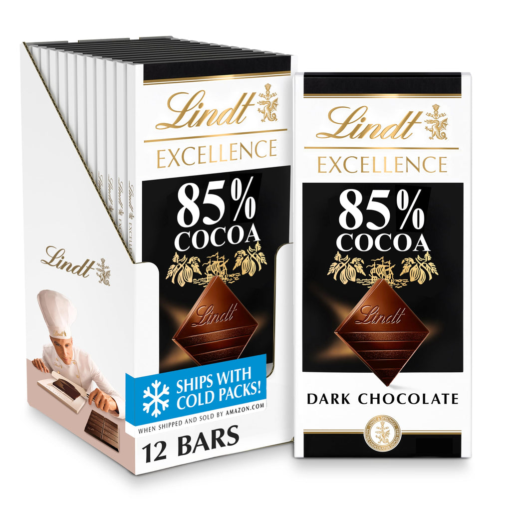 Lindt EXCELLENCE 85% Cocoa Dark Chocolate Candy Bar