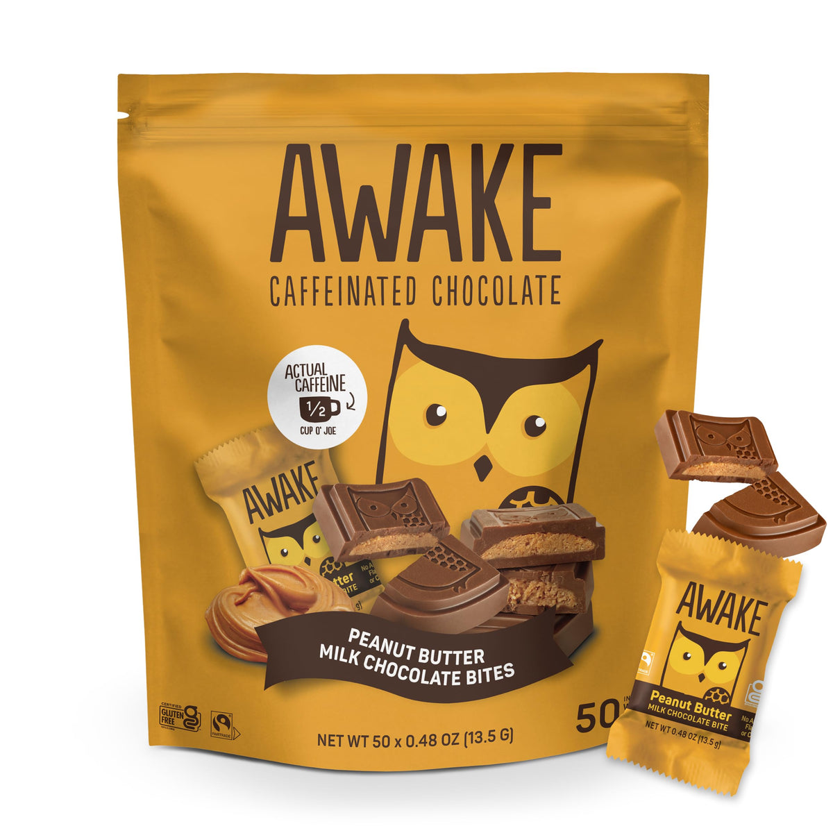 AWAKE - Caffeinated Chocolate Bites