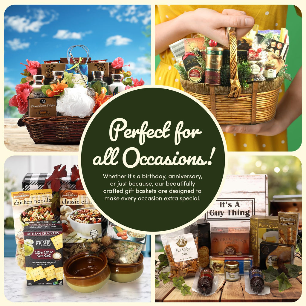 Sweet & Salty Gift Basket – Snacks, Nuts & Candies