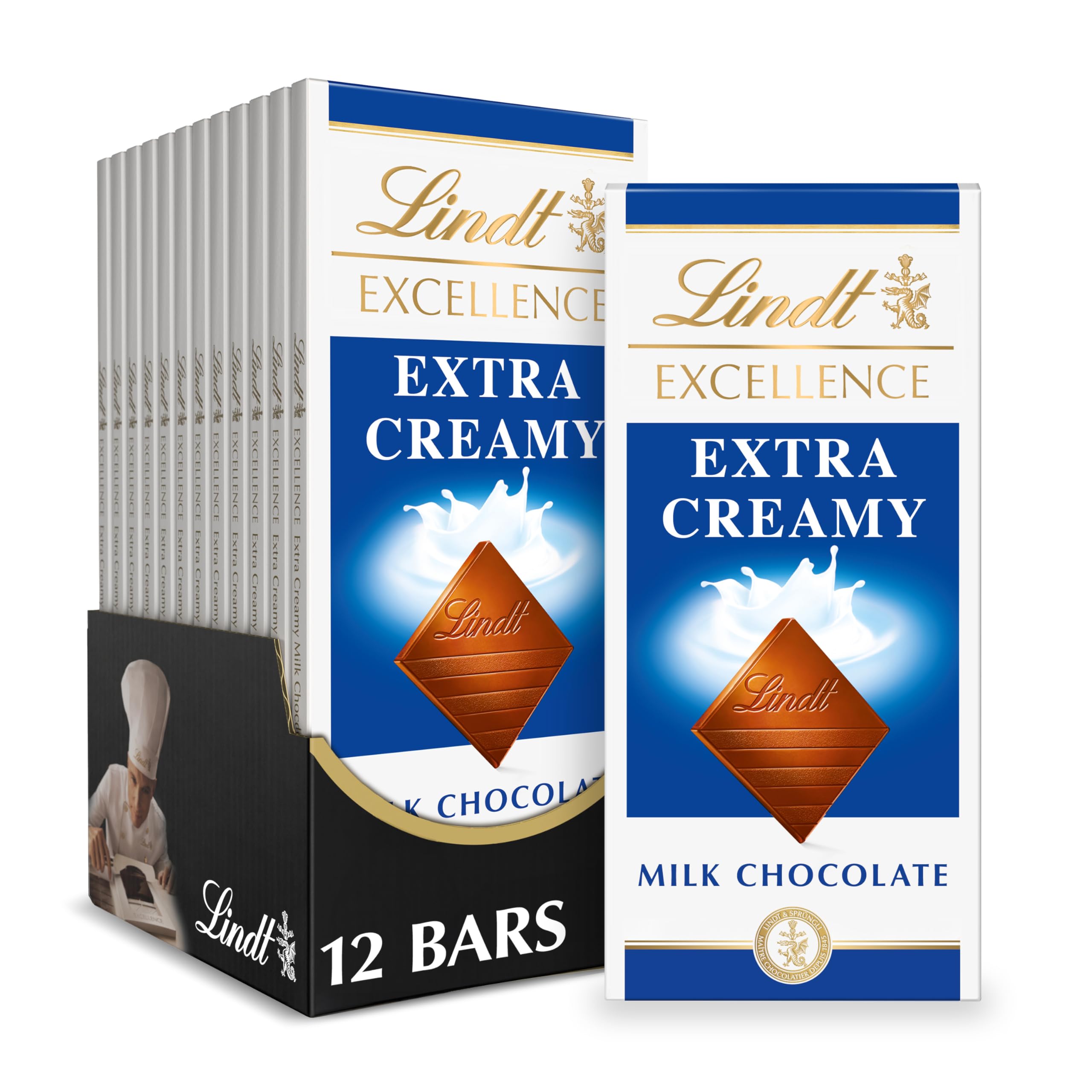 Lindt EXCELLENCE 85% Cocoa Dark Chocolate Candy Bar