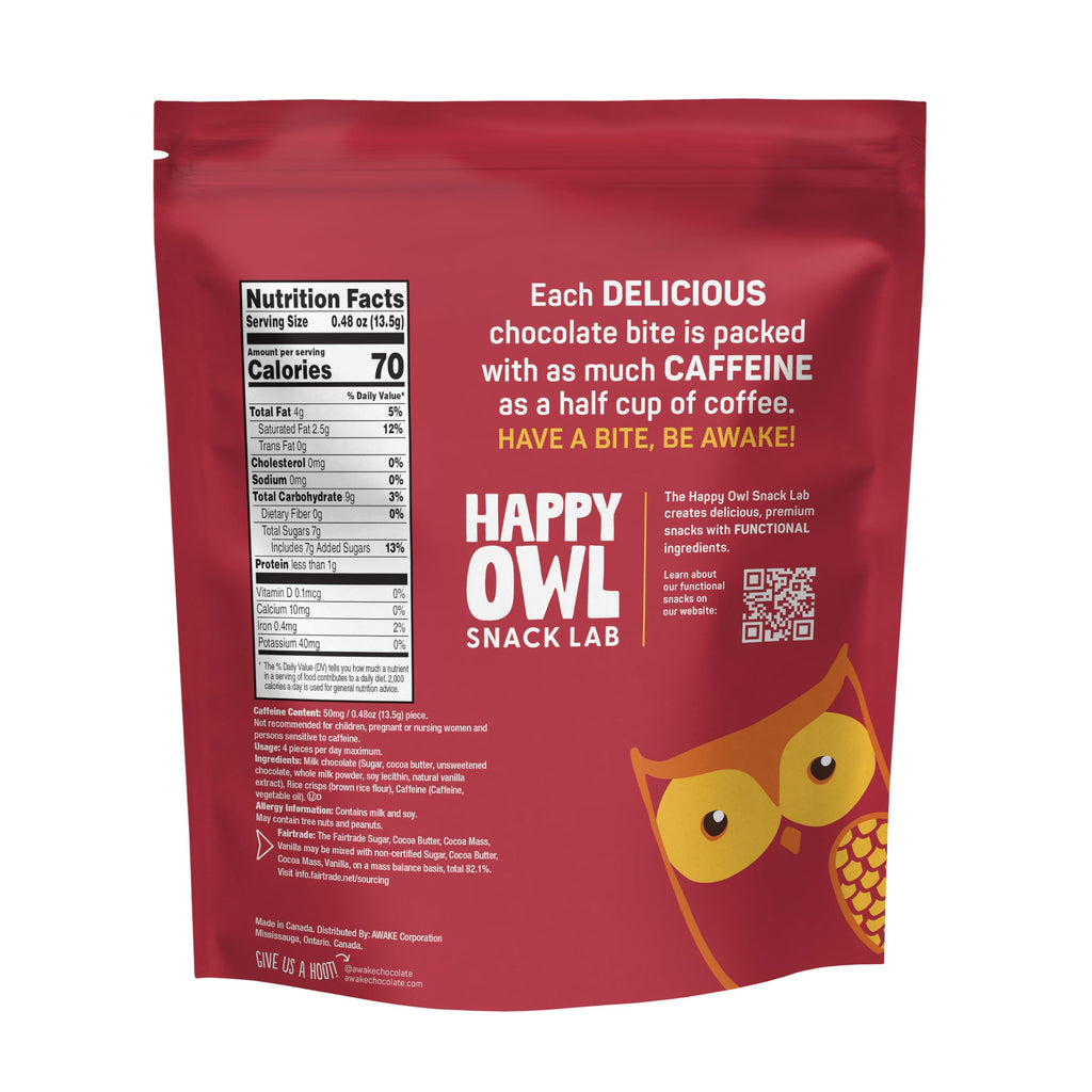 AWAKE - Caffeinated Chocolate Bites