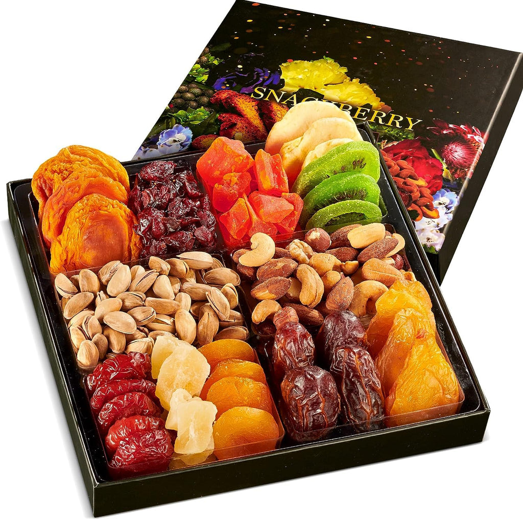 Dried Fruit & Nuts Gift Basket – Gourmet Snack Assortment
