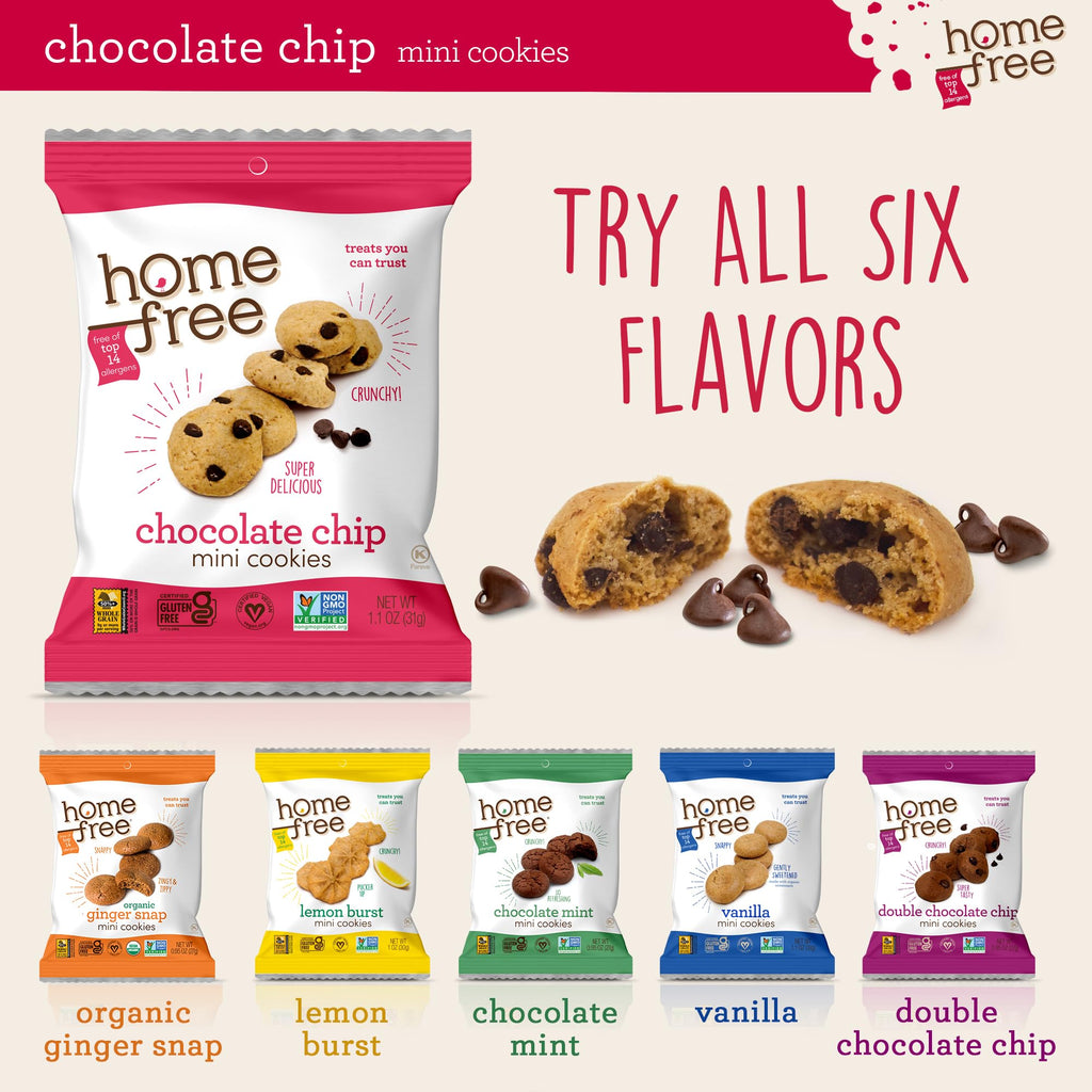 Homefree Ginger Snap Mini Cookies