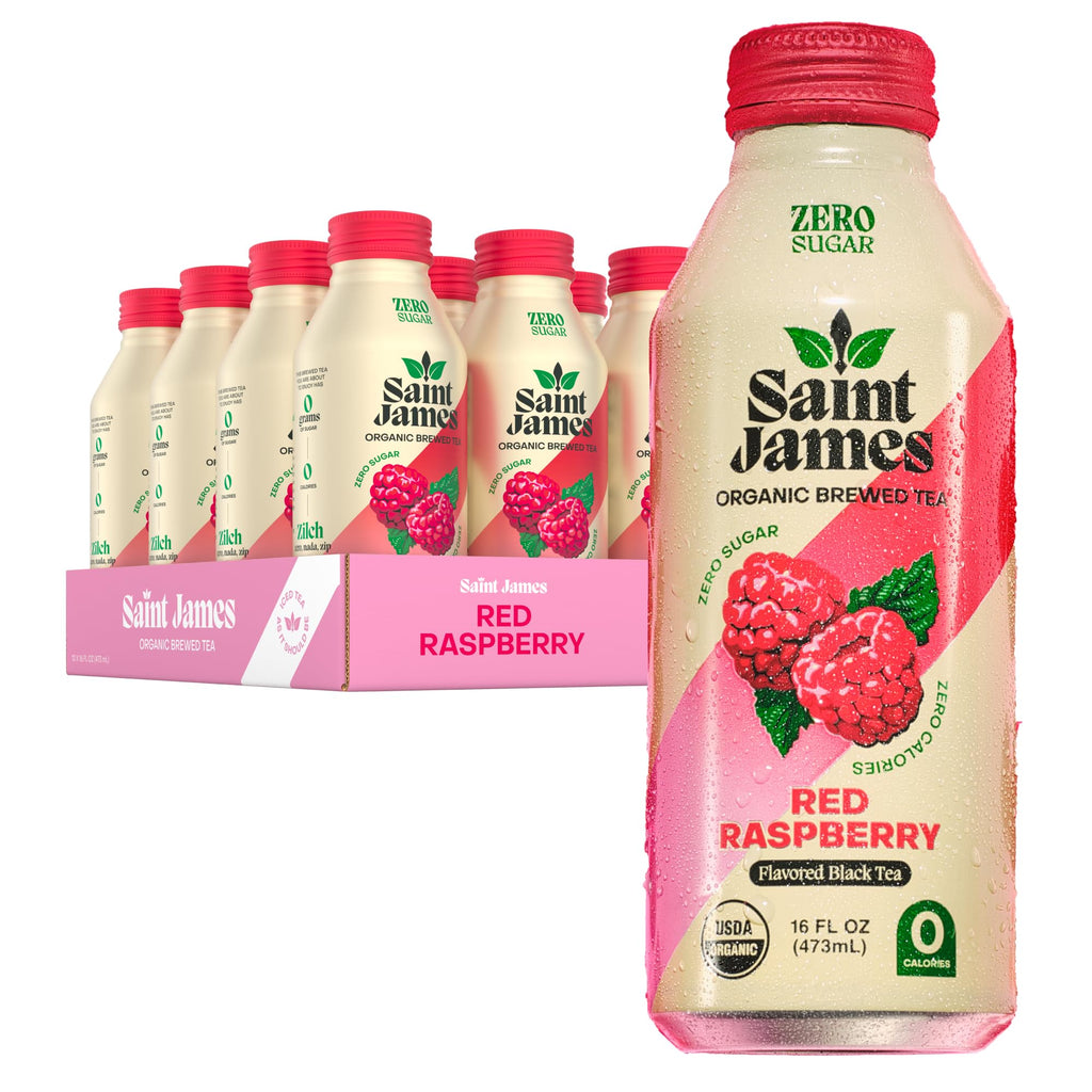 Saint James Iced Tea, Variety Green Tea, Black Tea & Fruit Tea Flavors