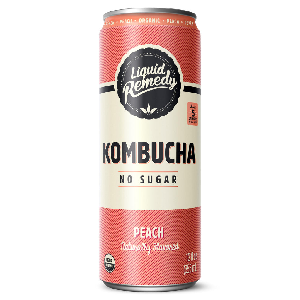 Organic Sugar-Free Kombucha Drink – 355ml