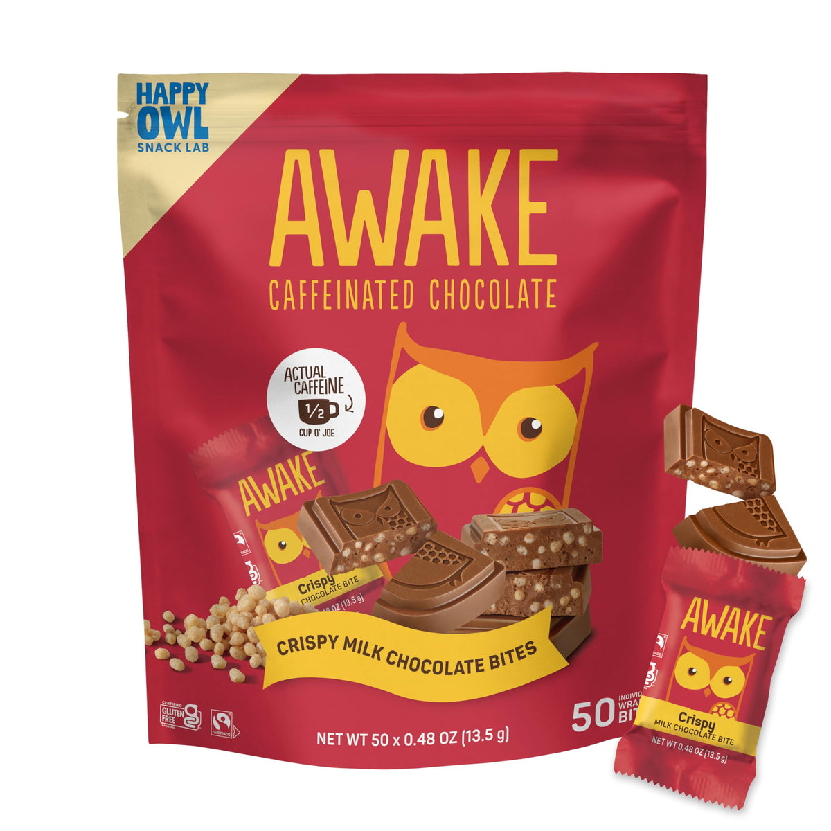 AWAKE - Caffeinated Chocolate Bites