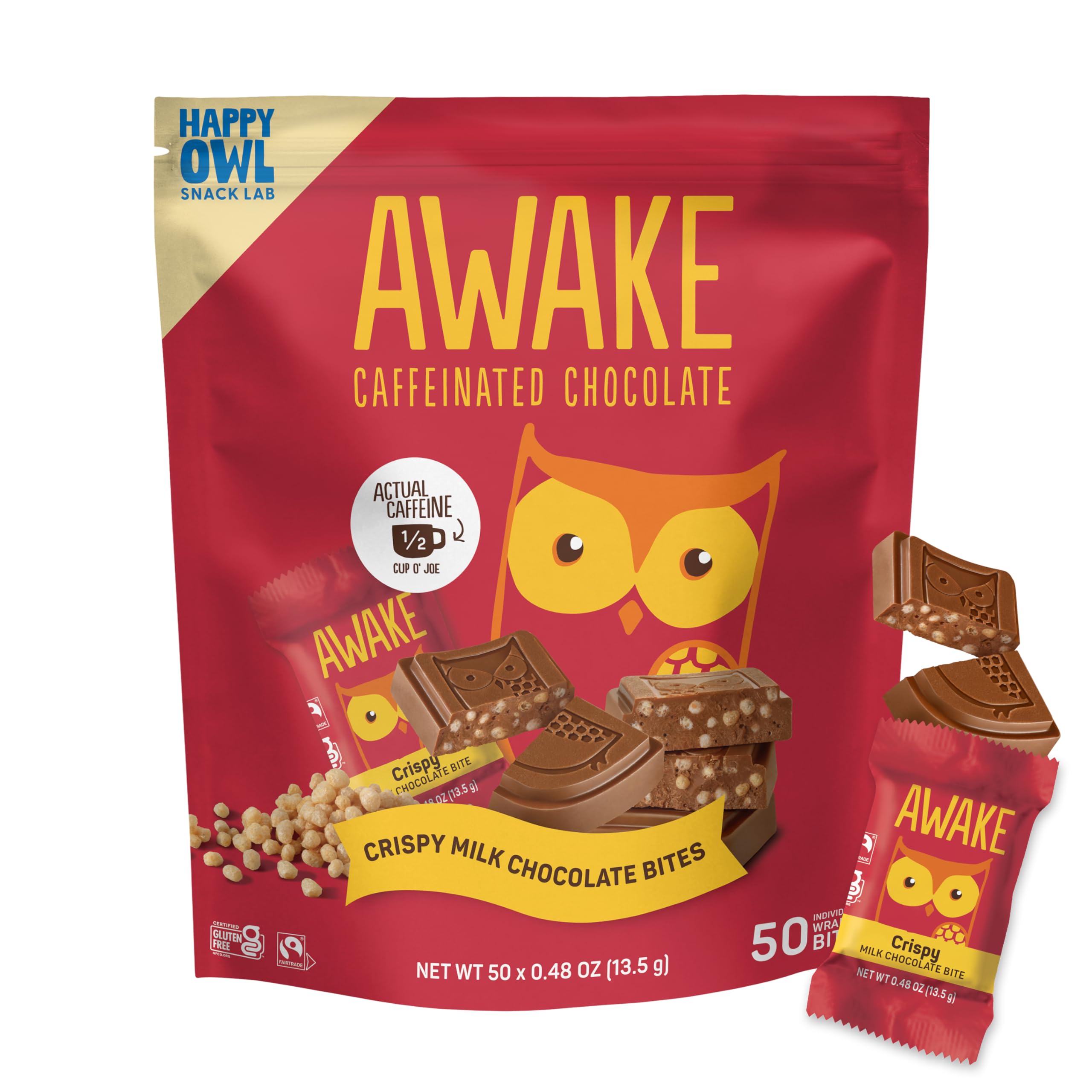 AWAKE - Caffeinated Chocolate Bites