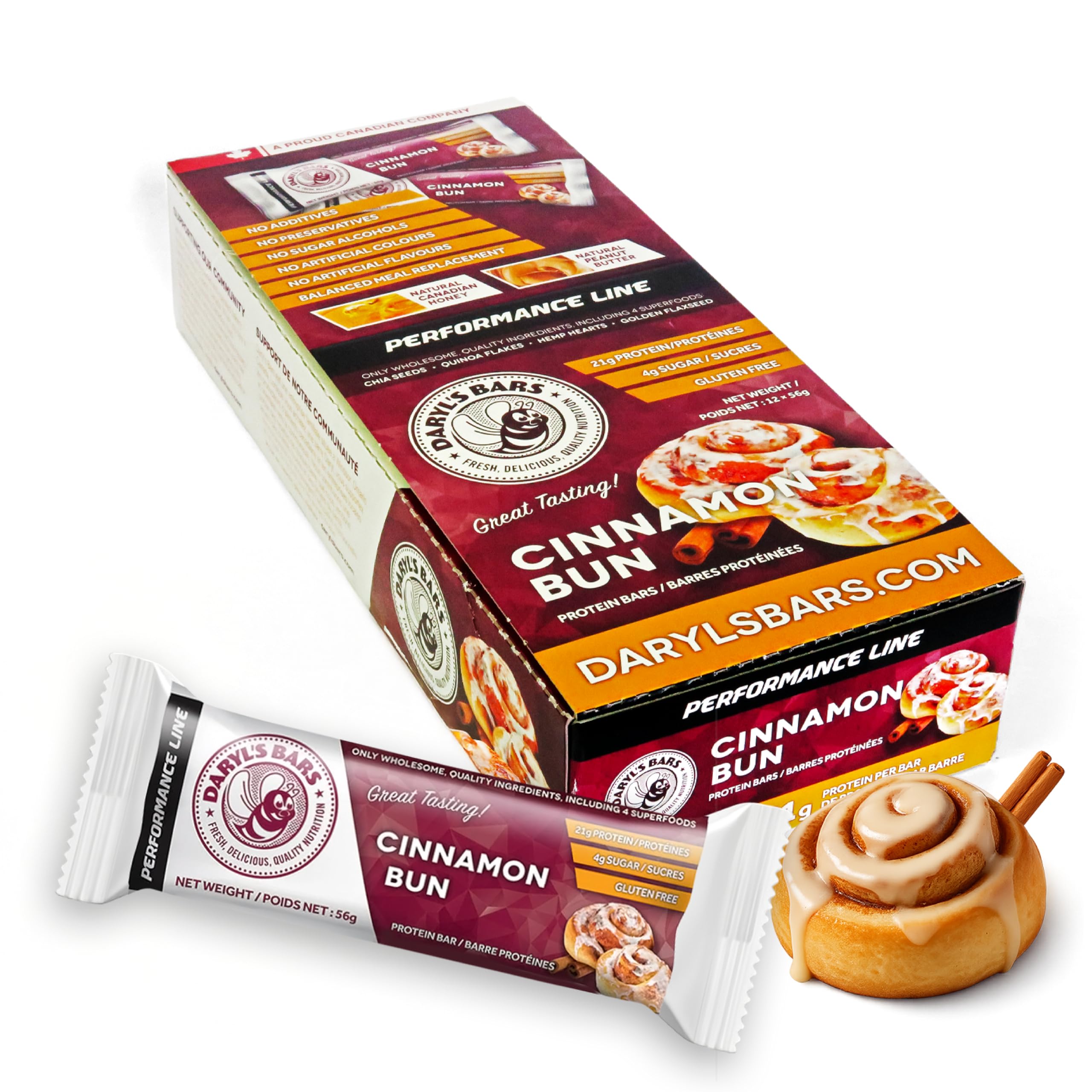 Daryl's Bars Sweet and Savoury Bars best combo of tastes and Energy