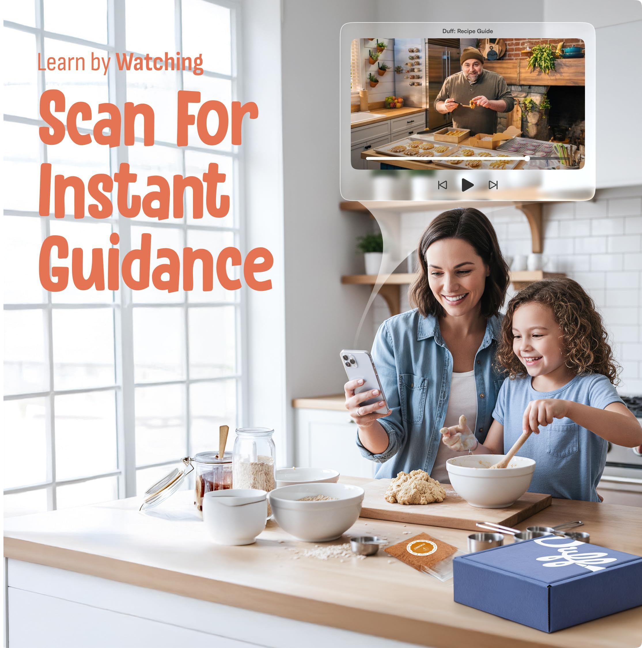 Baketivity x Duff Goldman Gluten Free Kids Baking Kits